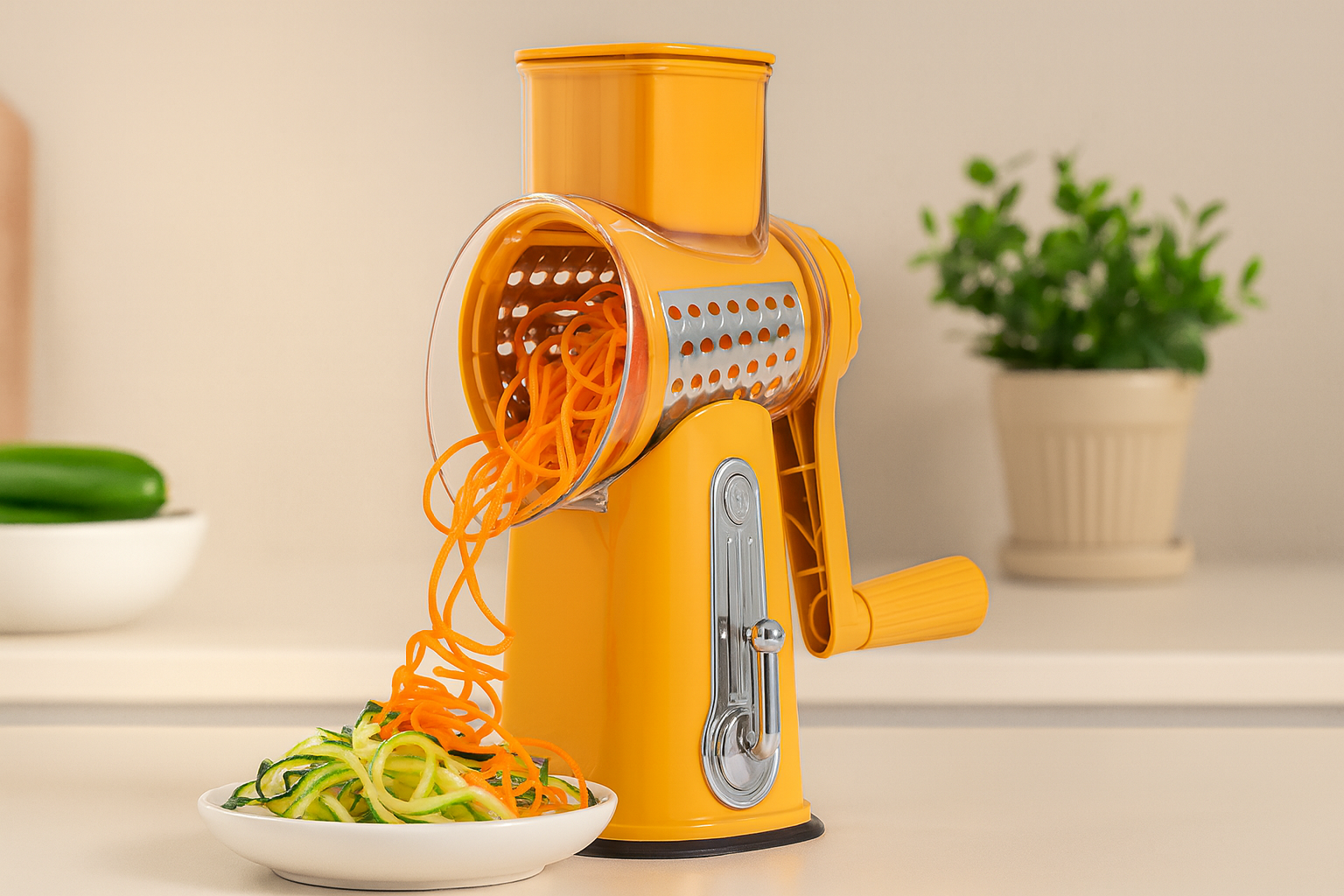 SUSTEAS Rotary Cheese Grater